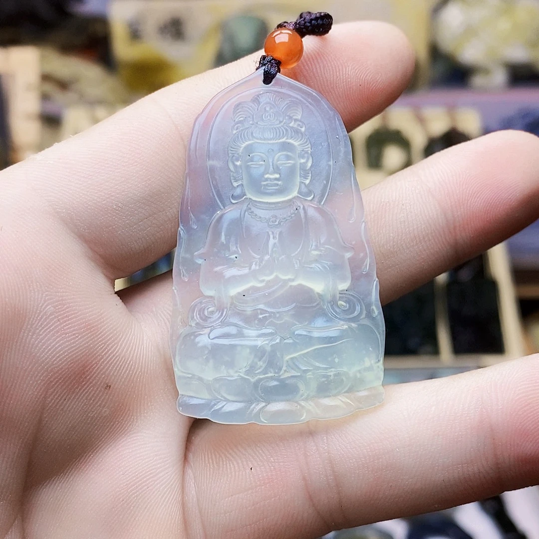 未镶嵌蛇纹石玉颈饰