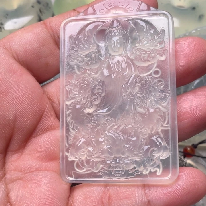 L***c岫玉未镶嵌吊坠(赠链)