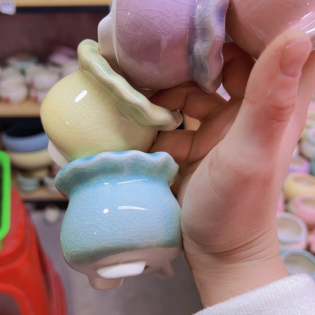 陶瓷花盆当场凑满12包邮