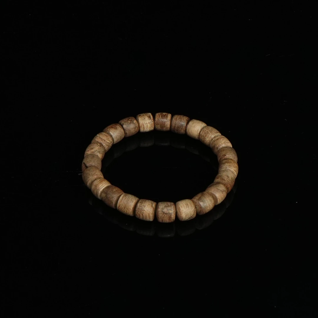 A1851 文莱软丝桶珠手串 0.8×0.9cm  6g左右