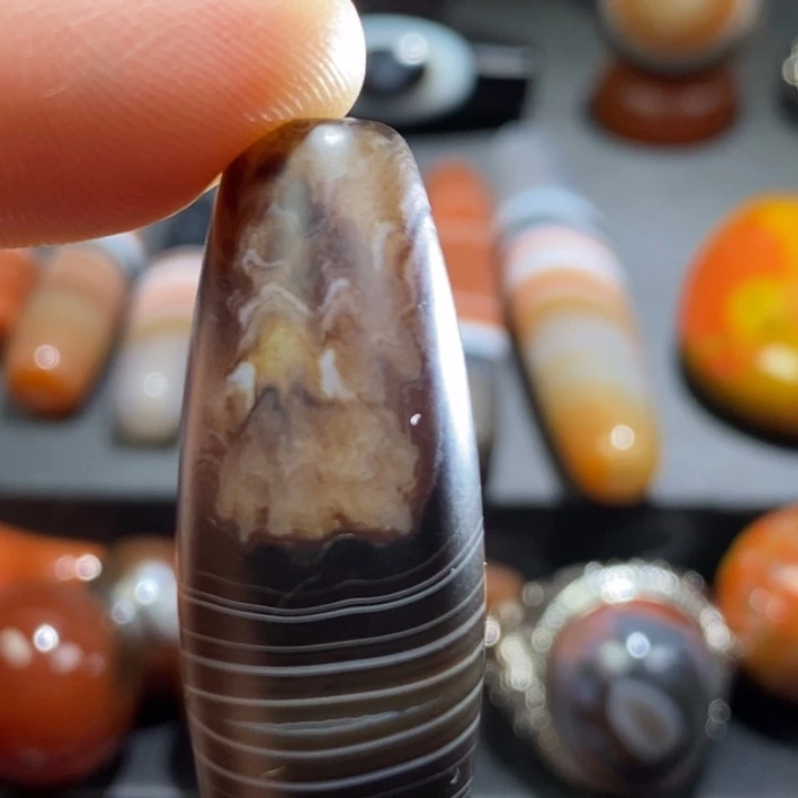 玛瑙/玉髓未镶嵌挂件