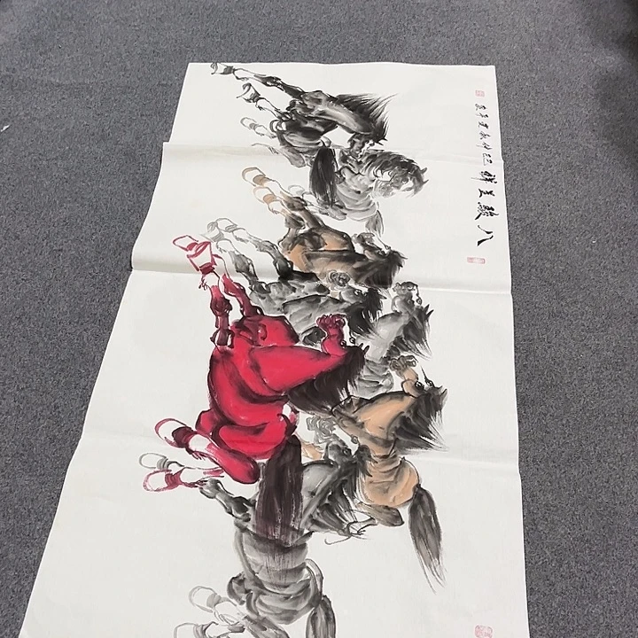 国画D国画作品单幅任发