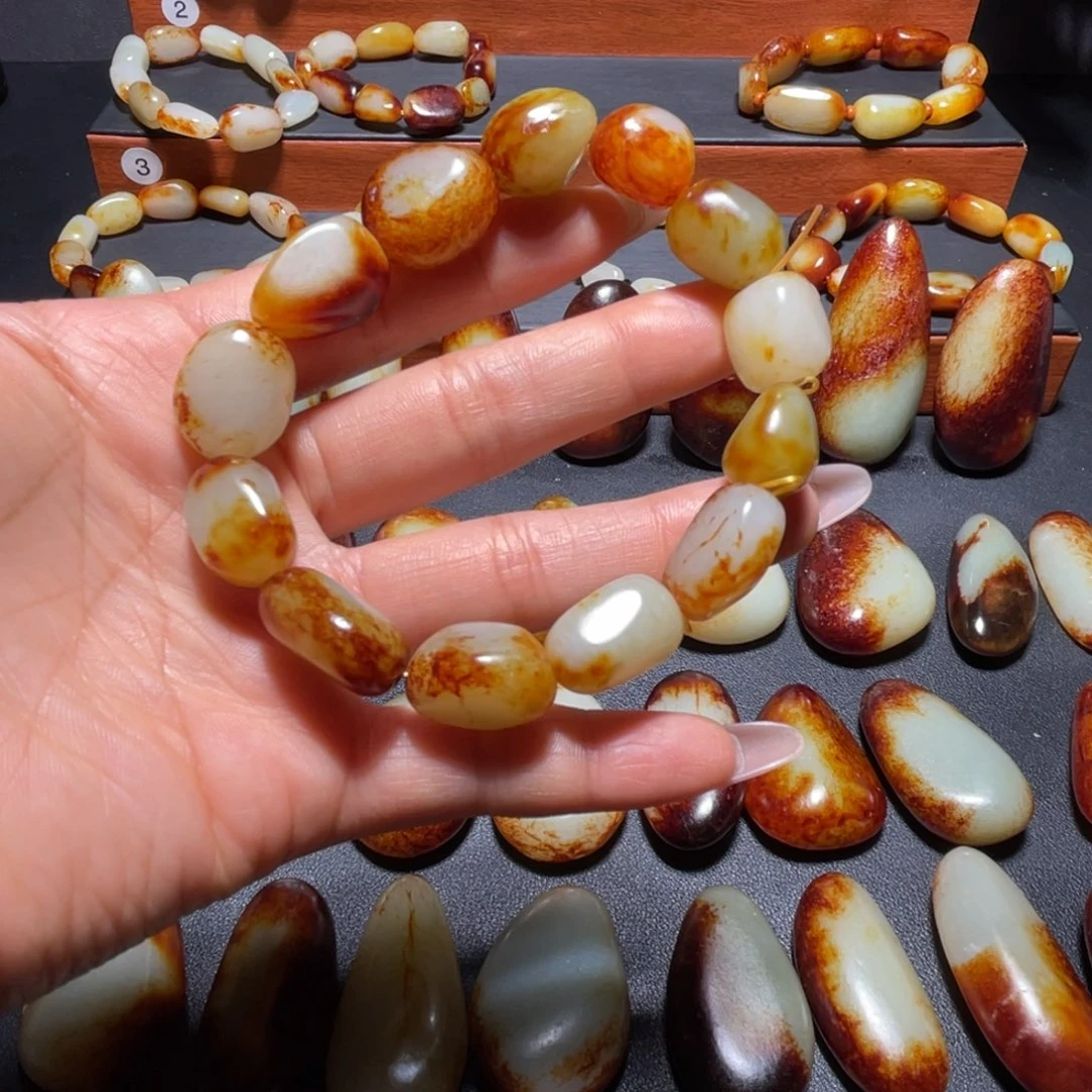 未镶嵌手链和田玉回****愁