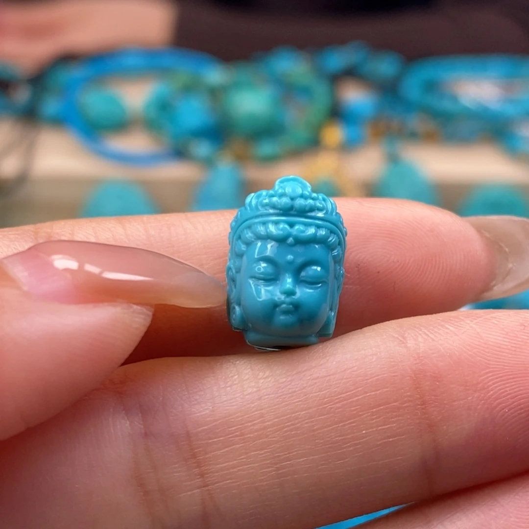 未镶嵌绿松石挂件