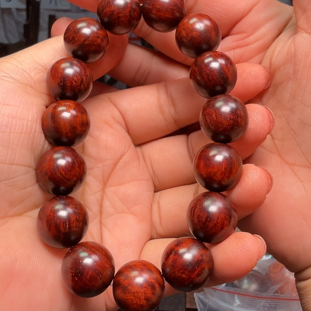 哈***奇黄花梨/降香黄檀手串1.5