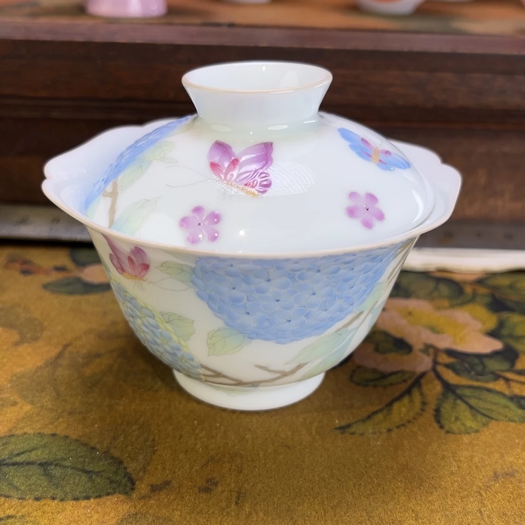 景德镇纯手绘陶瓷茶具