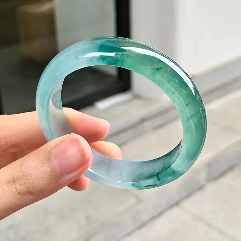 时尚缅风冰透美人测量饰品手镯