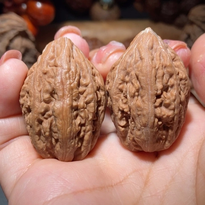 把件文玩核桃东北楸子小雪123