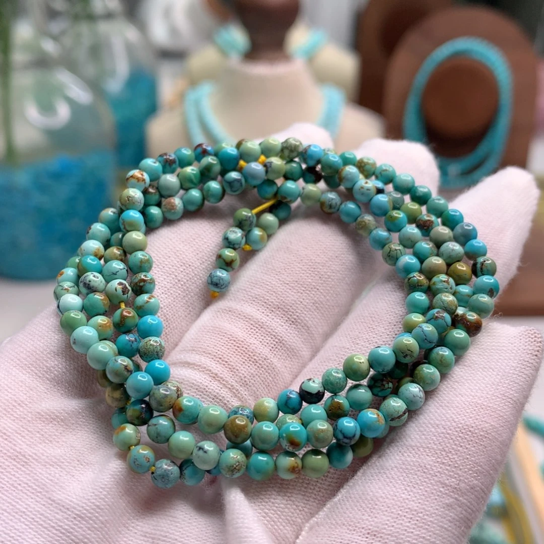 绿松石未镶嵌饰品