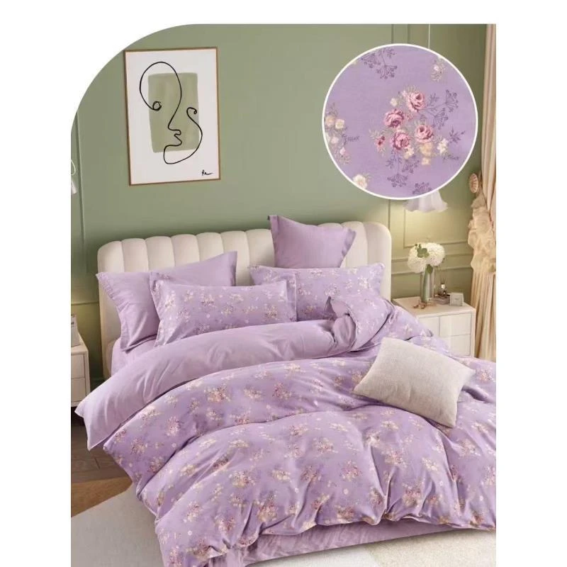 双人被套 AB版【锦绣园林】水洗斜纹棉面料柔软轻奢时尚