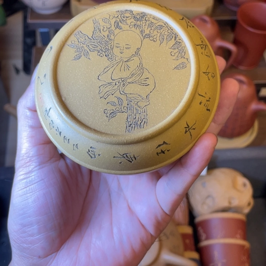 小***墨紫砂茶杯7646765775587557756