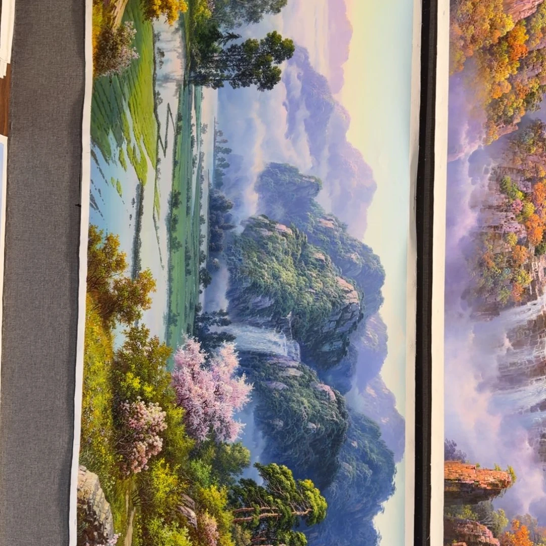 油画我的小伙伴都在等