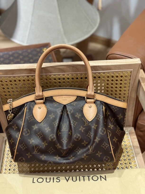 95新 LouisVuitton/路易威登 老花饺子包小号 经典百搭
