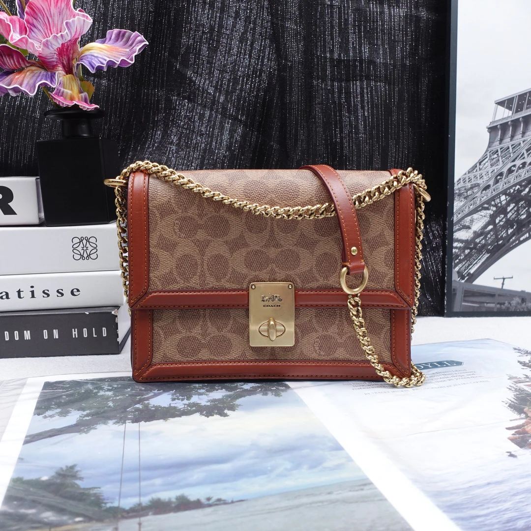 95新 COACH/蔻驰 单肩包/T10280918