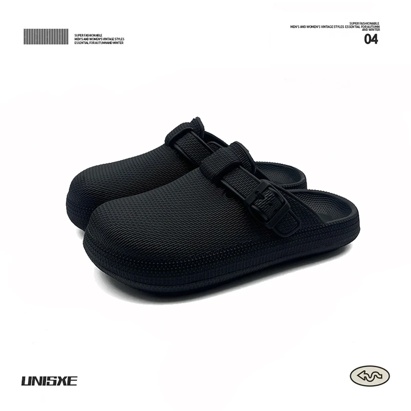 VISOONS包头拖情侣夏季新款外穿凉鞋防滑半拖懒人一脚蹬勃肯鞋