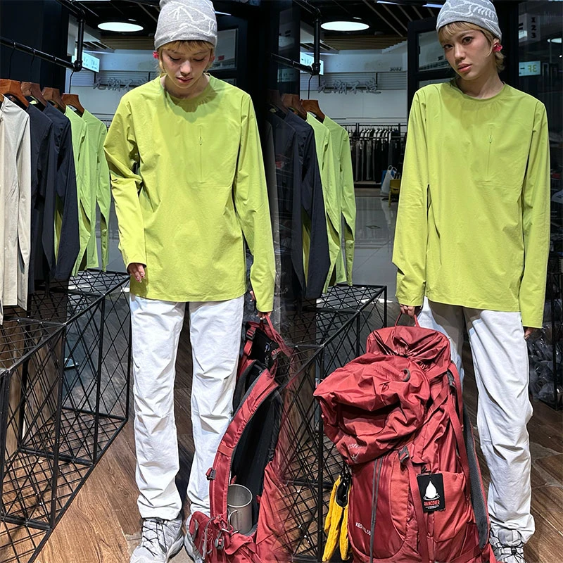 【大嘴衣说】夏季情侣潮跑步运动高弹速干百搭打底简约圆领T恤D2610