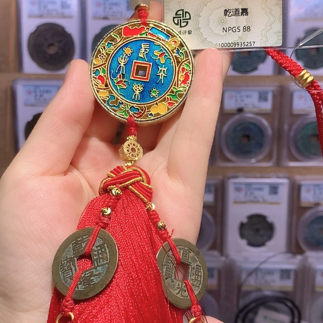 铜乾道嘉 景泰蓝 精编5257