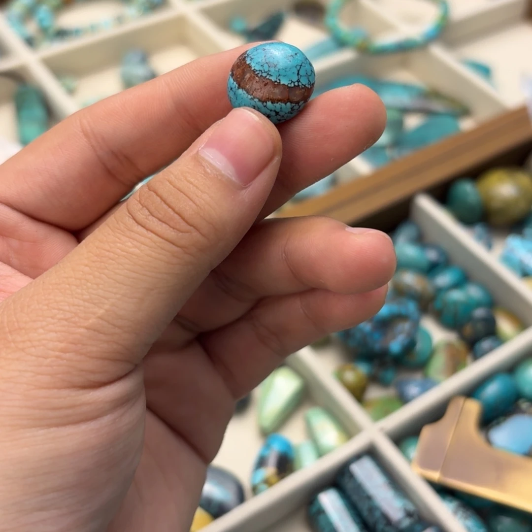 南红玛瑙未镶嵌绿松石