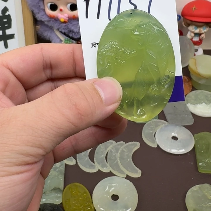 未镶嵌蛇纹石玉手镯134