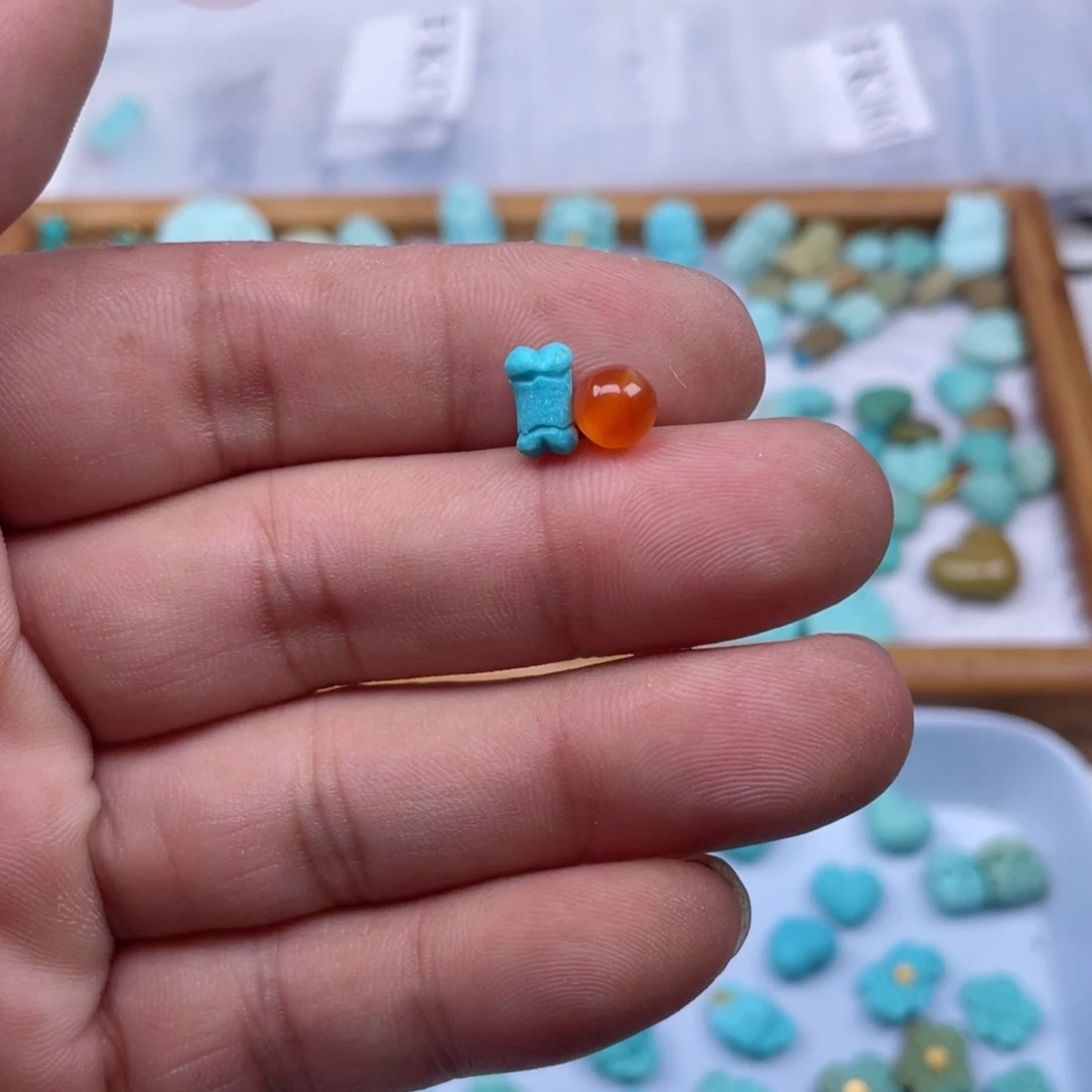 南红玛瑙未镶嵌颈饰180