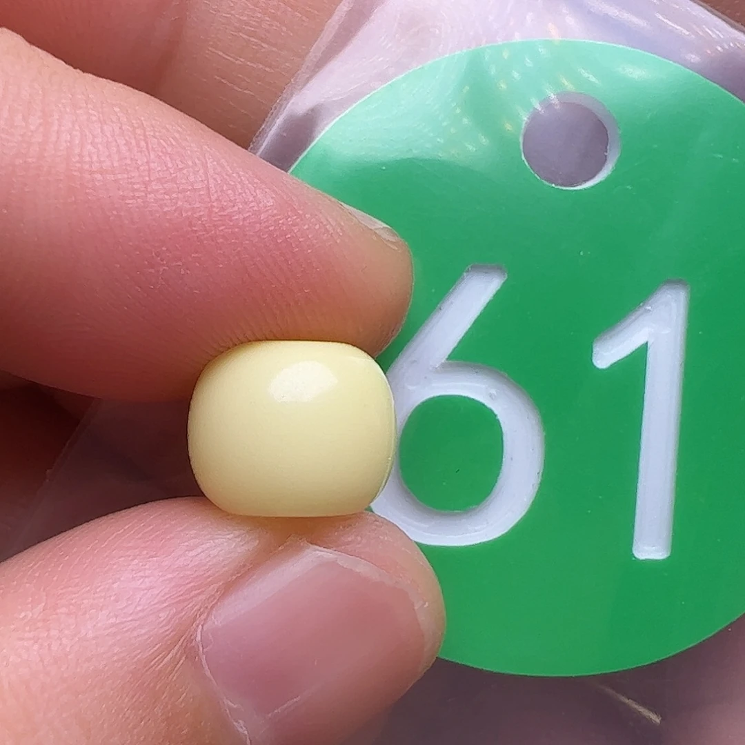 未镶嵌蜜蜡裸石9.6m m