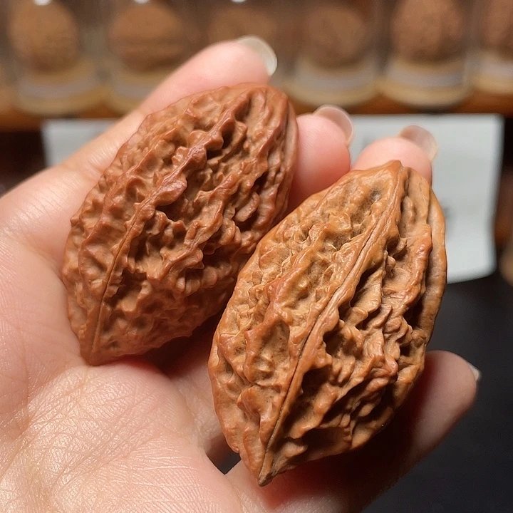 文玩核桃把件麒麟瓜条
