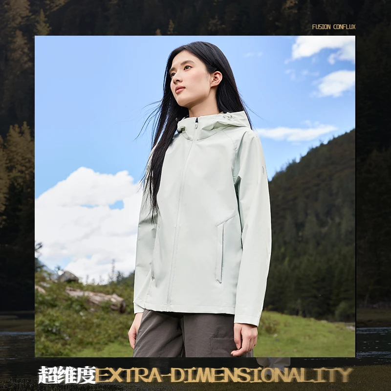 361°外套运动2025夹克梭织户外长袖立领休闲弹力662534601