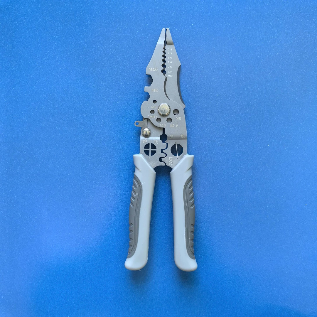【114】多功能剥线钳分线扒皮压线绕线剪线通用工具