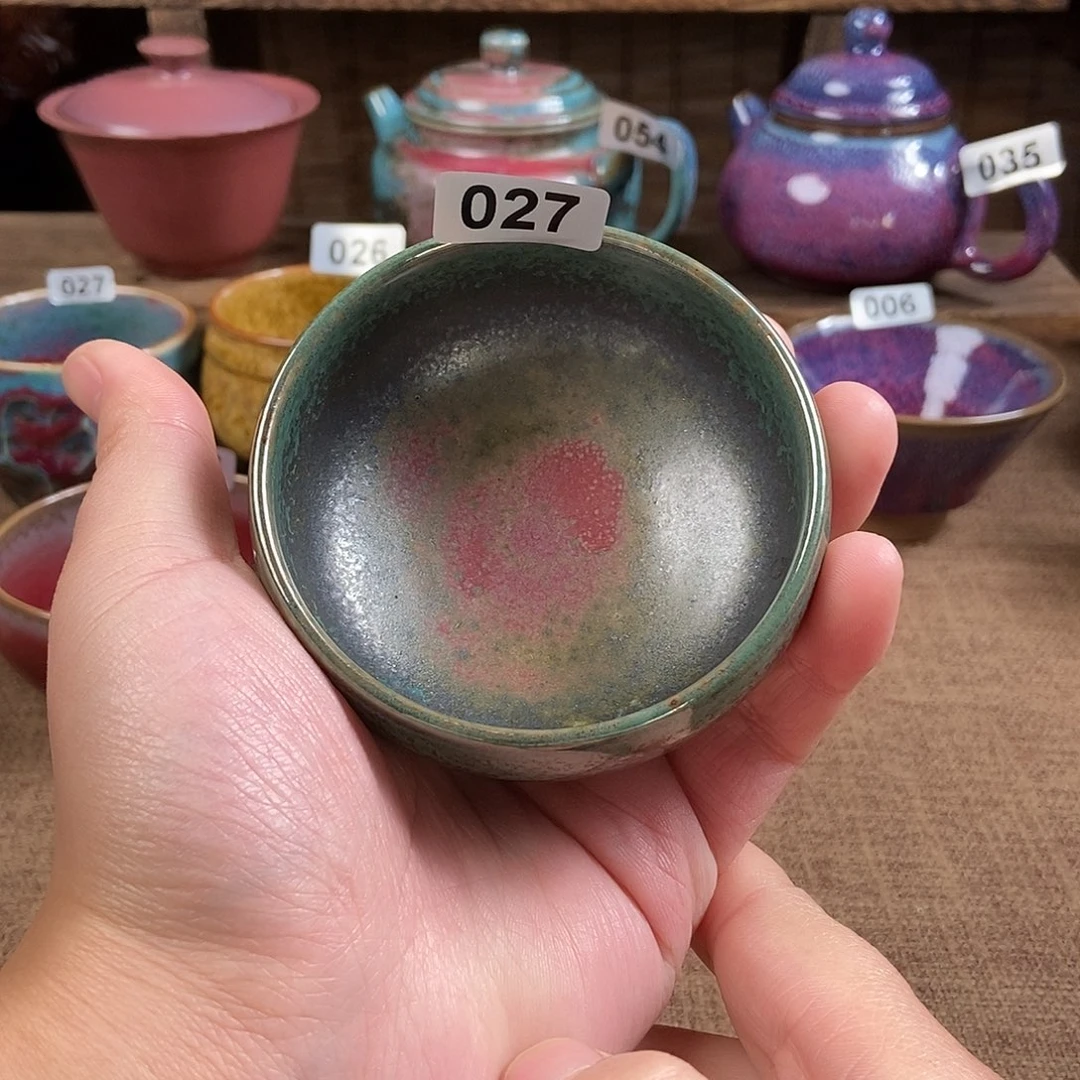 嘉****瓷片钧瓷茶壶茶具