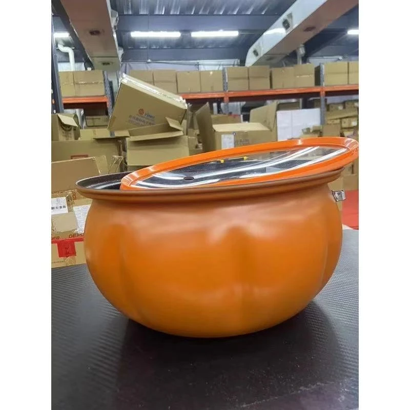 家用小黄鸭南瓜锅微压锅多功能锅电磁炉通用礼品汤锅炖锅YH