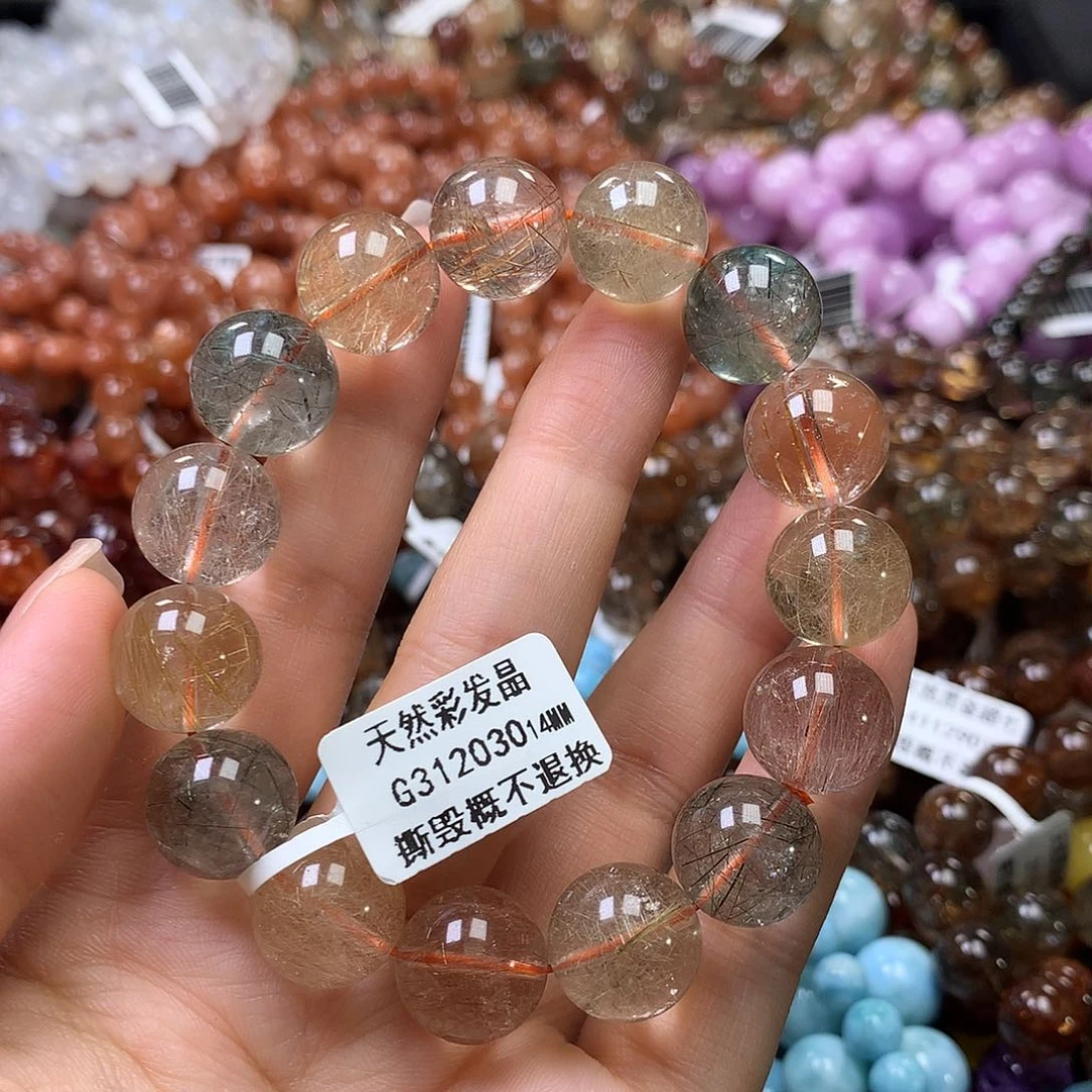 水晶手链未镶嵌，