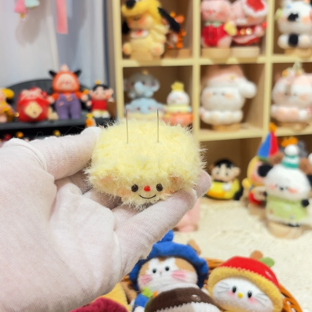 针织品黄油小熊的底座