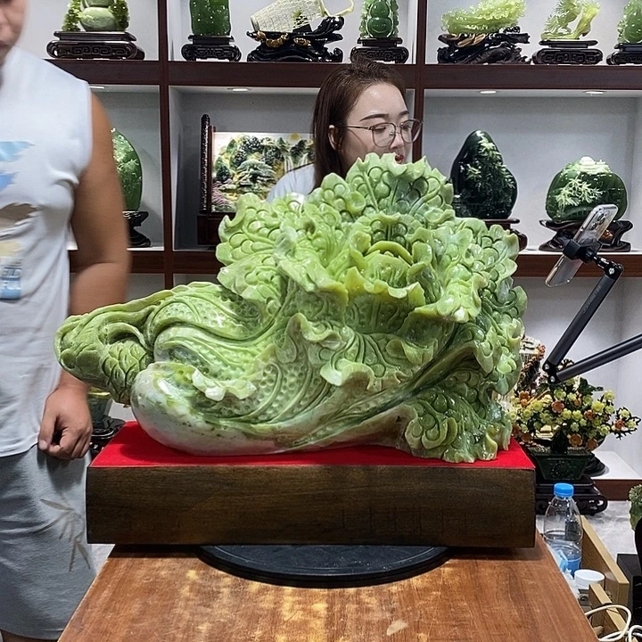 成***人玉山水摆件 玄关摆件