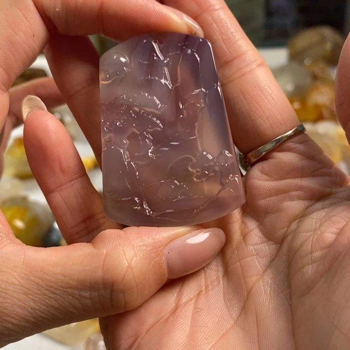 玛瑙/玉髓吊坠(不含链)未镶嵌