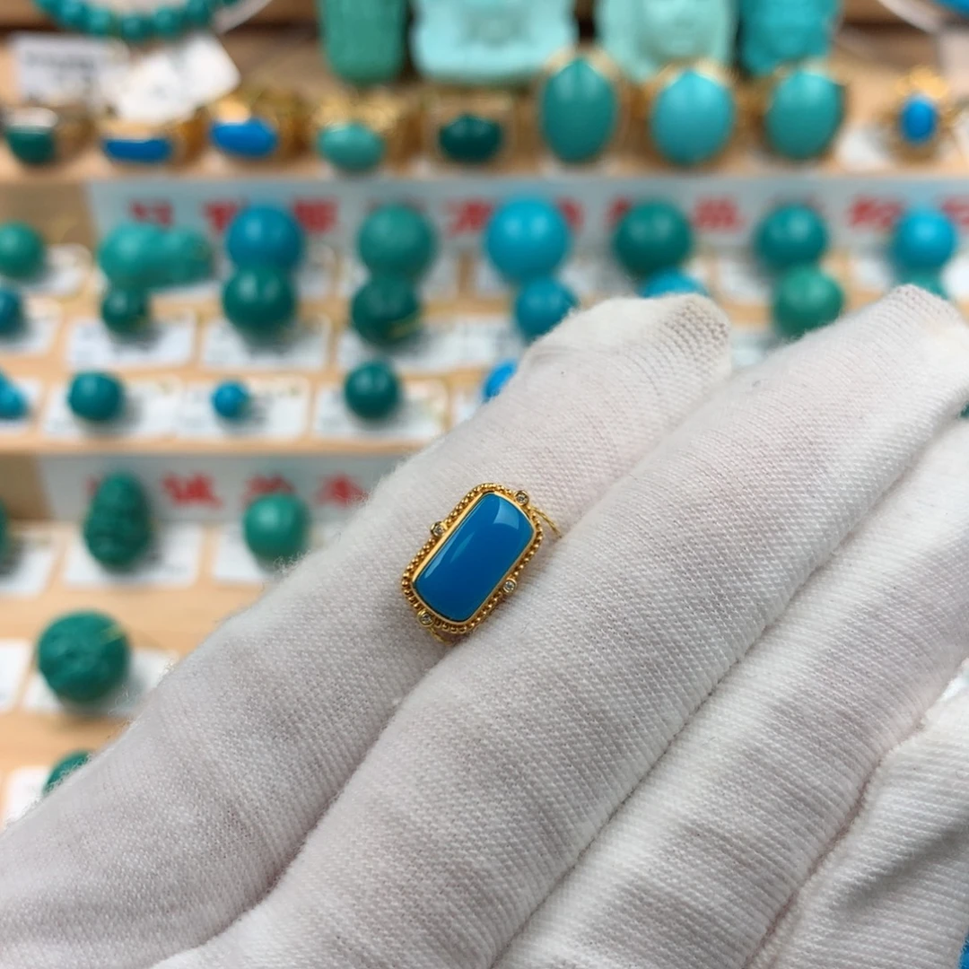 绿松石未镶嵌配饰