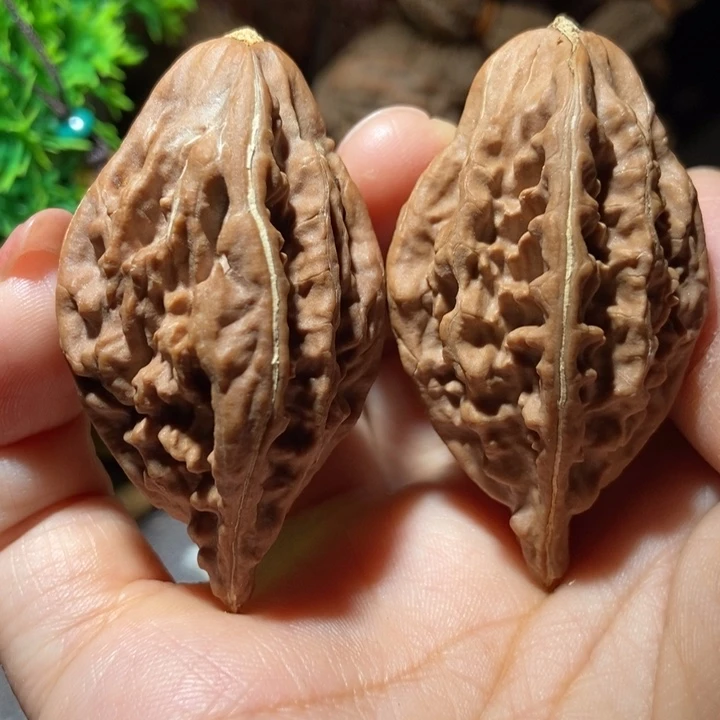 把件文玩核桃东北楸子小雪52