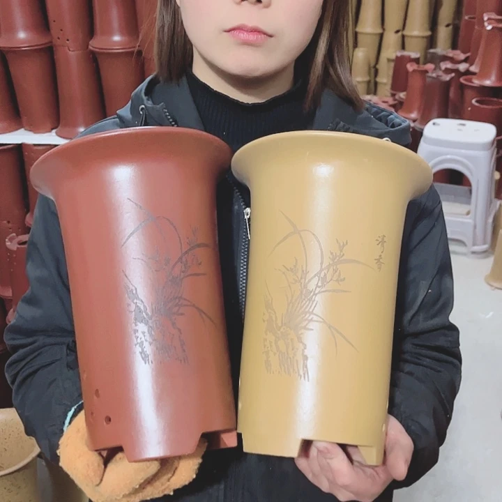 紫砂花盆宜兴紫砂花盆