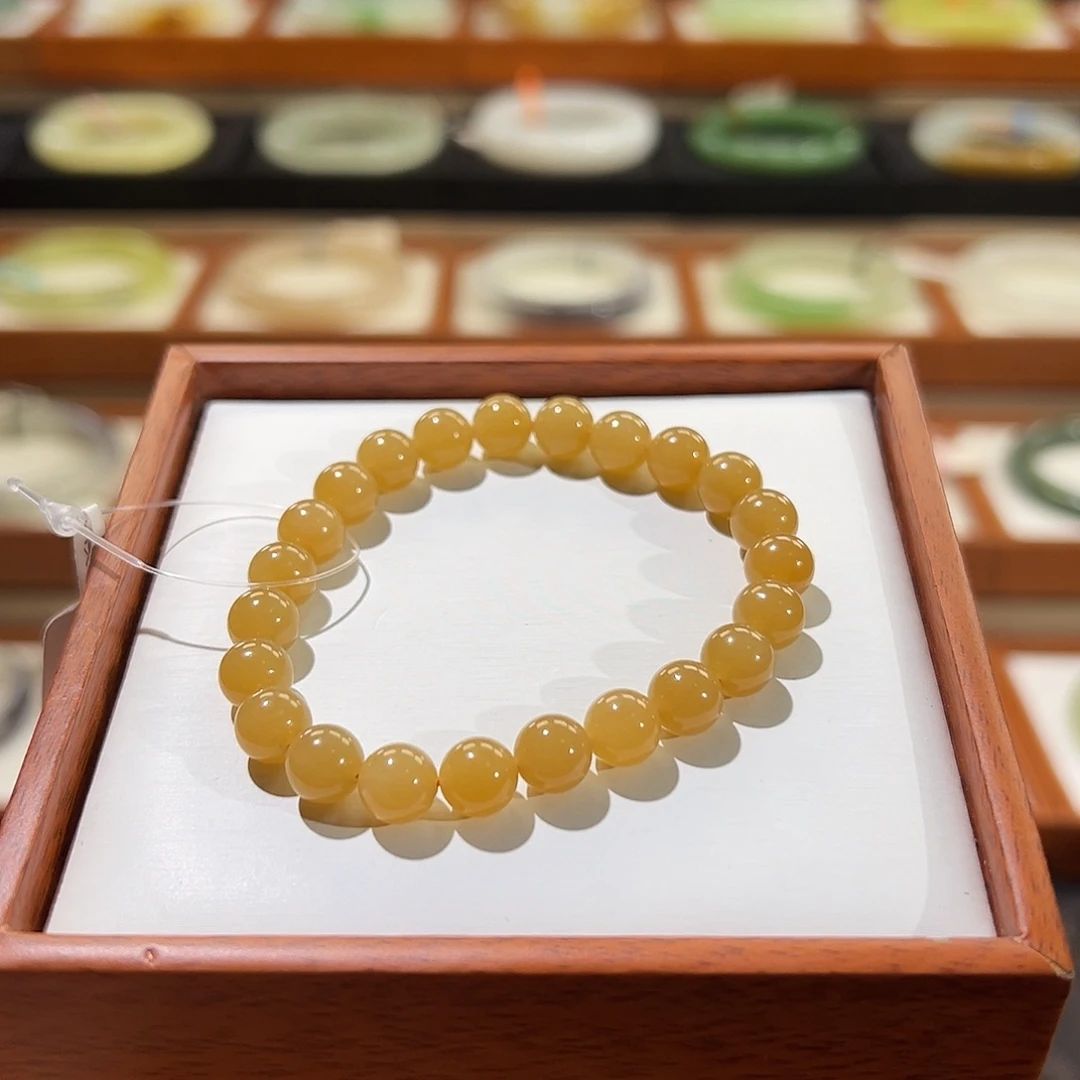 和田玉手链未镶嵌S****²