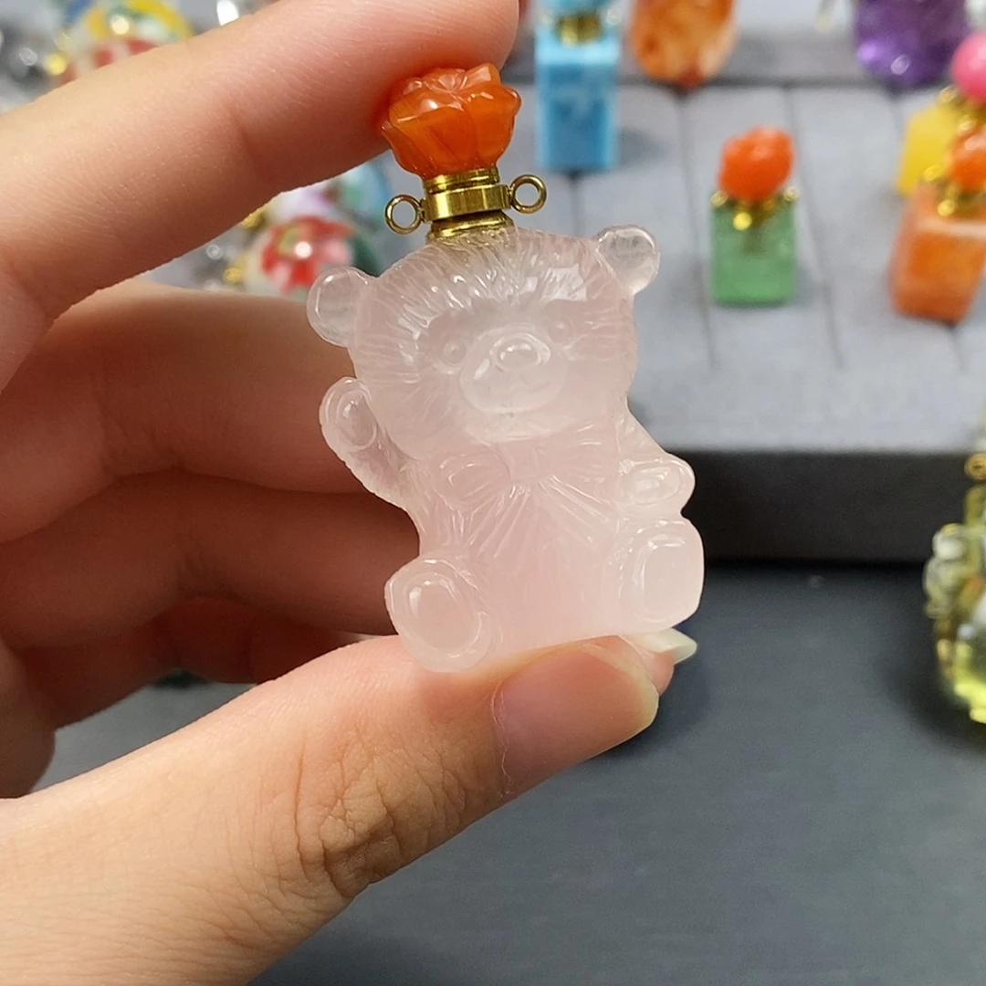 m***媛合金查罗石珠宝半成品香水瓶
