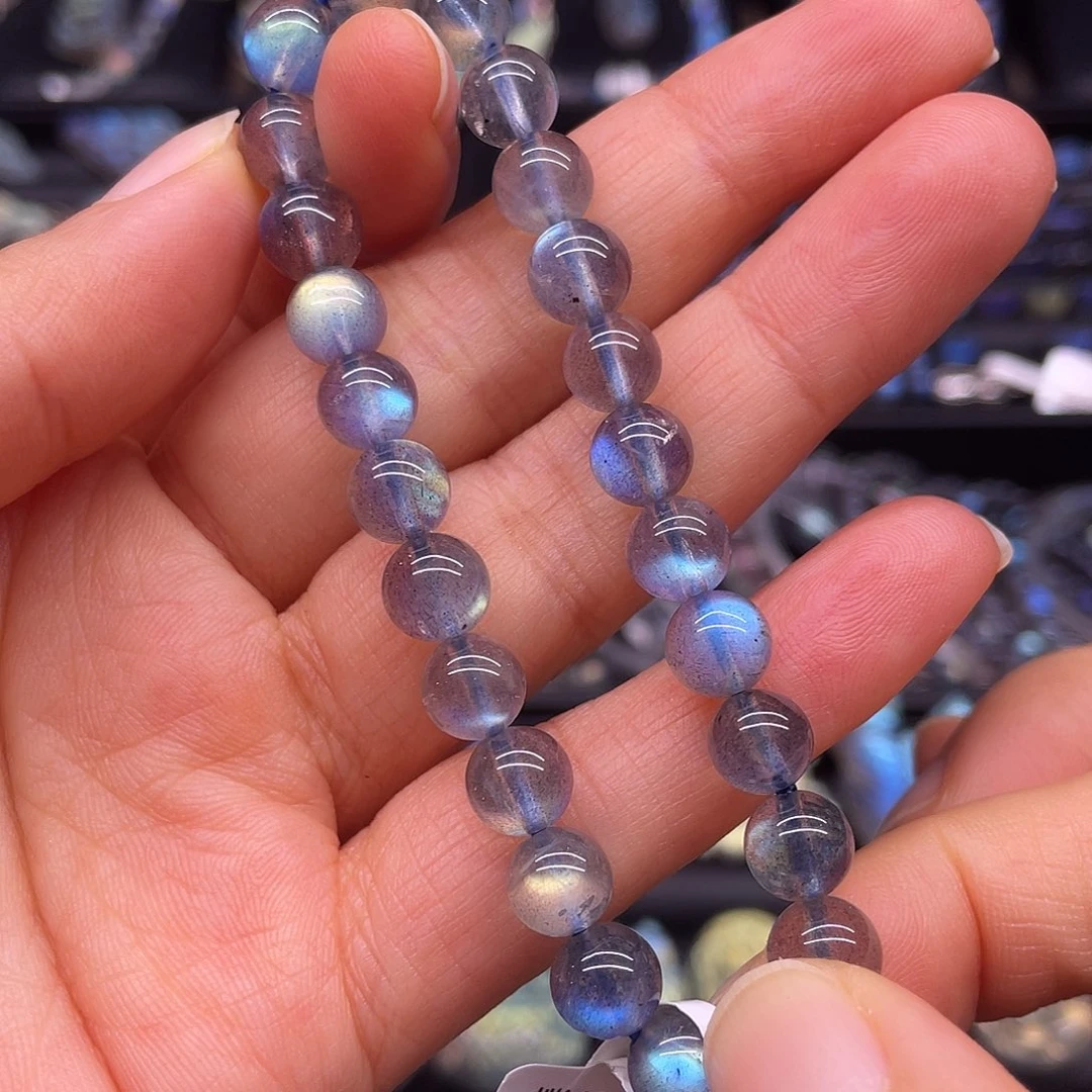 未镶嵌长石手串7.5左右