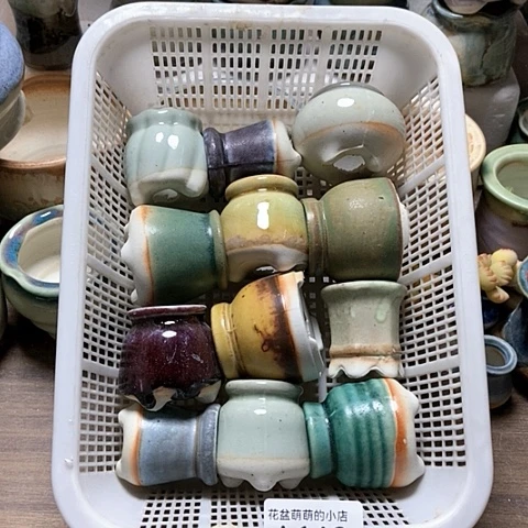 紫砂花盆162微瑕品口径3厘米左右的时间