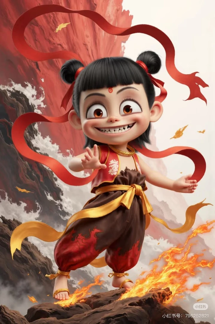 【南南-哪吒闹海动漫概念甲】纯手工重工穿戴甲 对应名字下单