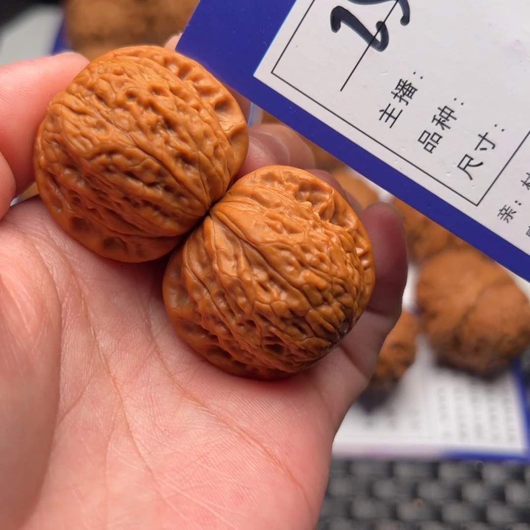 文玩核桃把件25号铁锤35