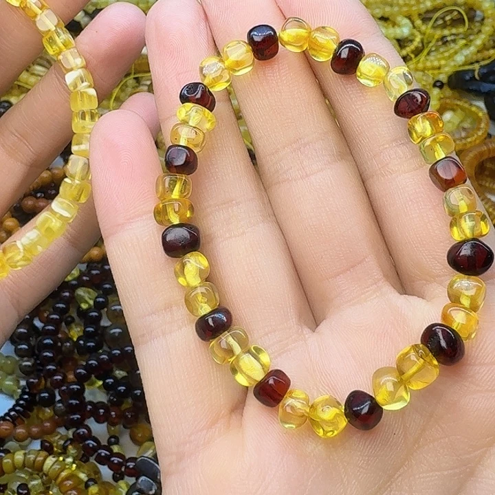 琥珀未镶嵌珠宝奇石