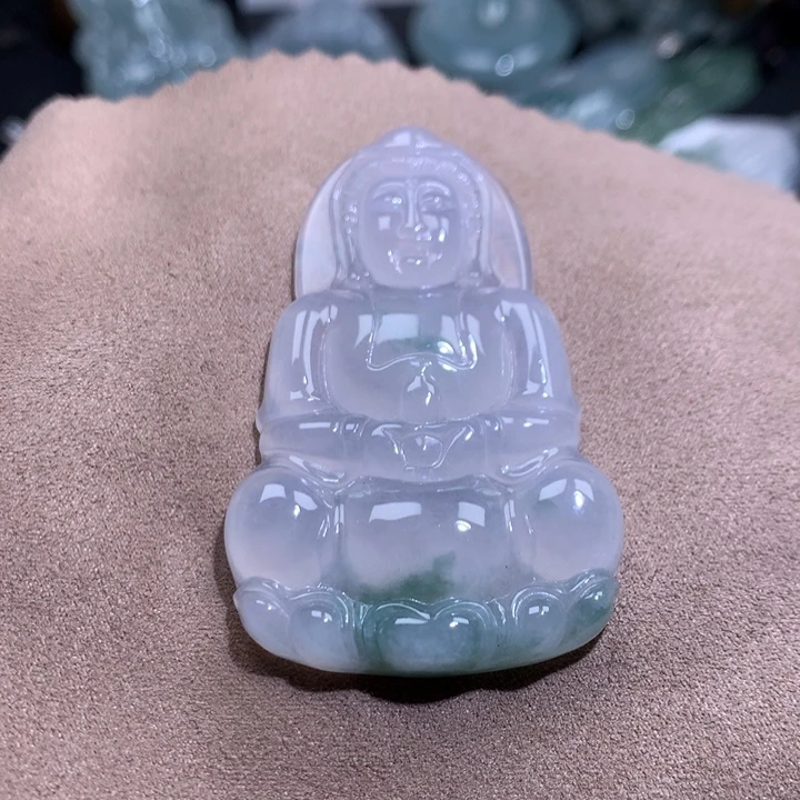 翡翠未镶嵌颈饰缅甸翡翠