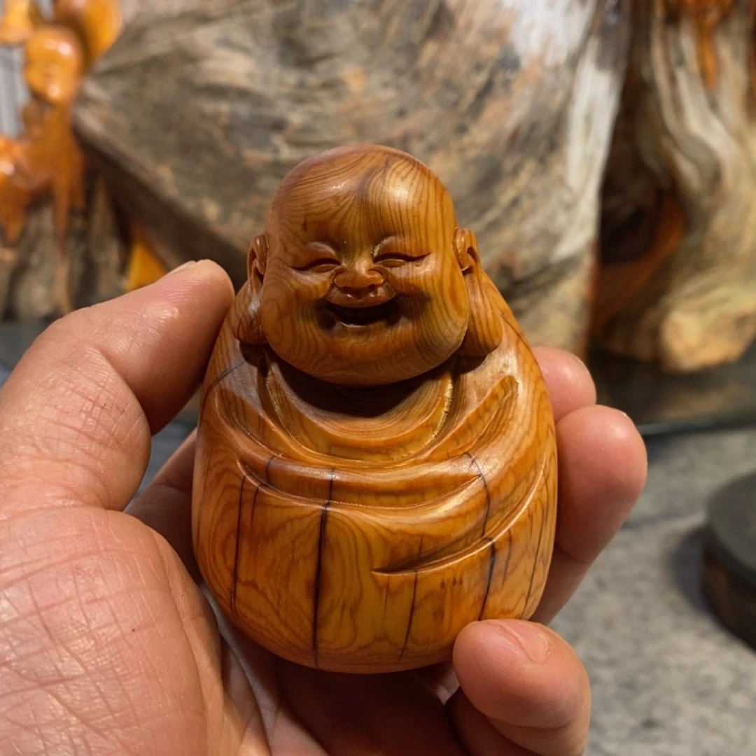 【闪购商品】柏木（崖柏）木雕工艺品摆件家居根雕艺术手把件