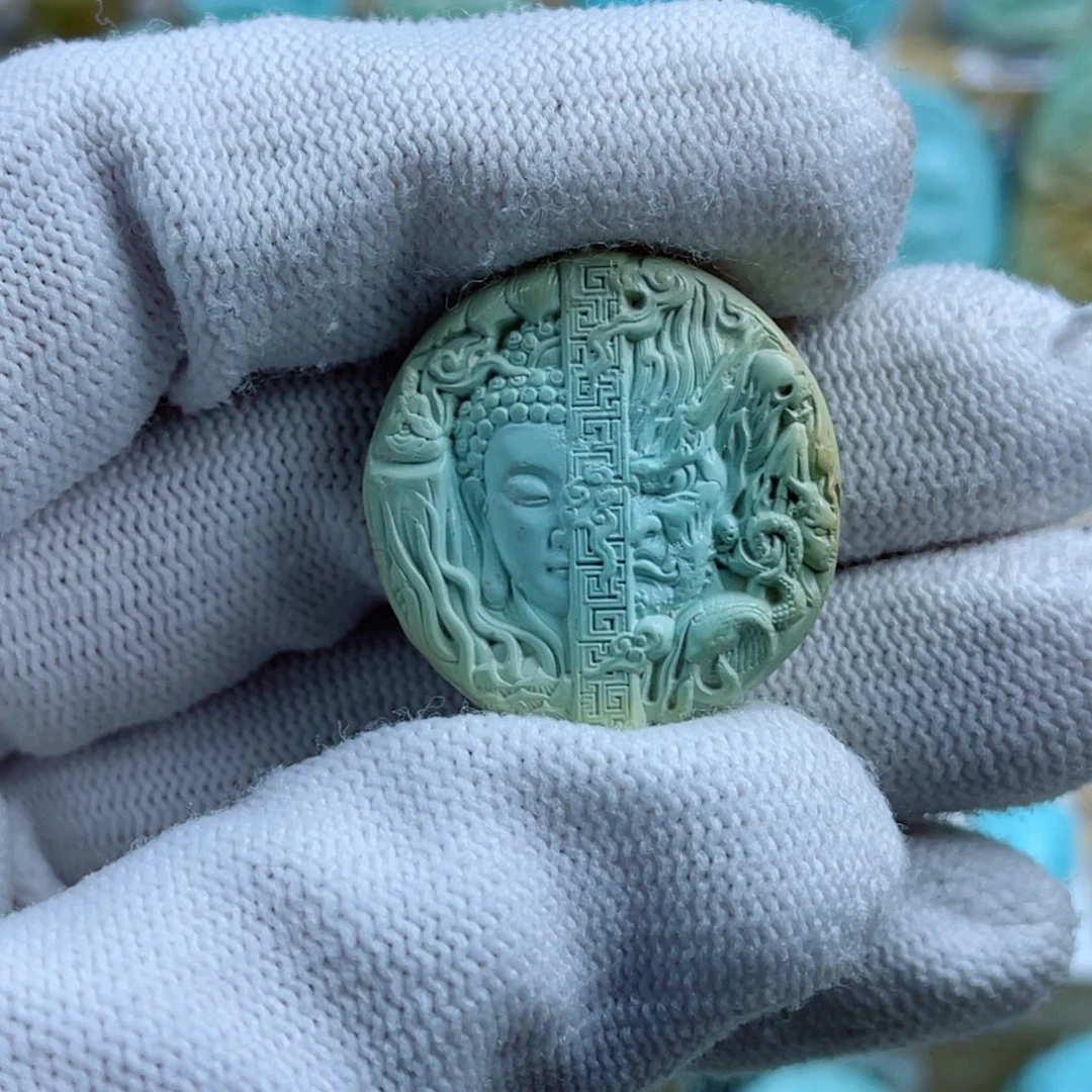 绿松石未镶嵌珠宝奇石