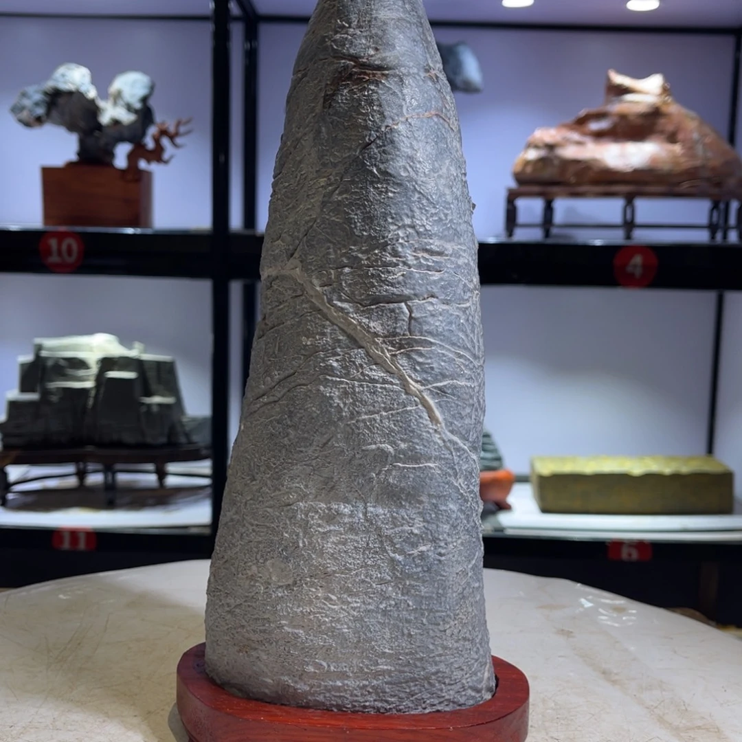 艾***量石材灵璧奇石文化