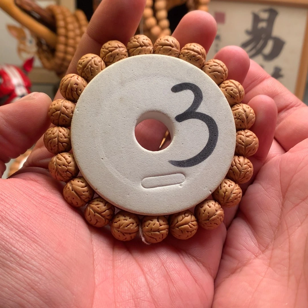 桃核手串【金蝉子】1.2小桃核手串