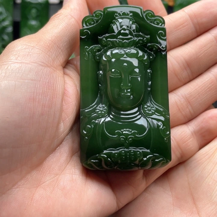 @***爱和田玉（碧玉）未镶嵌颈饰